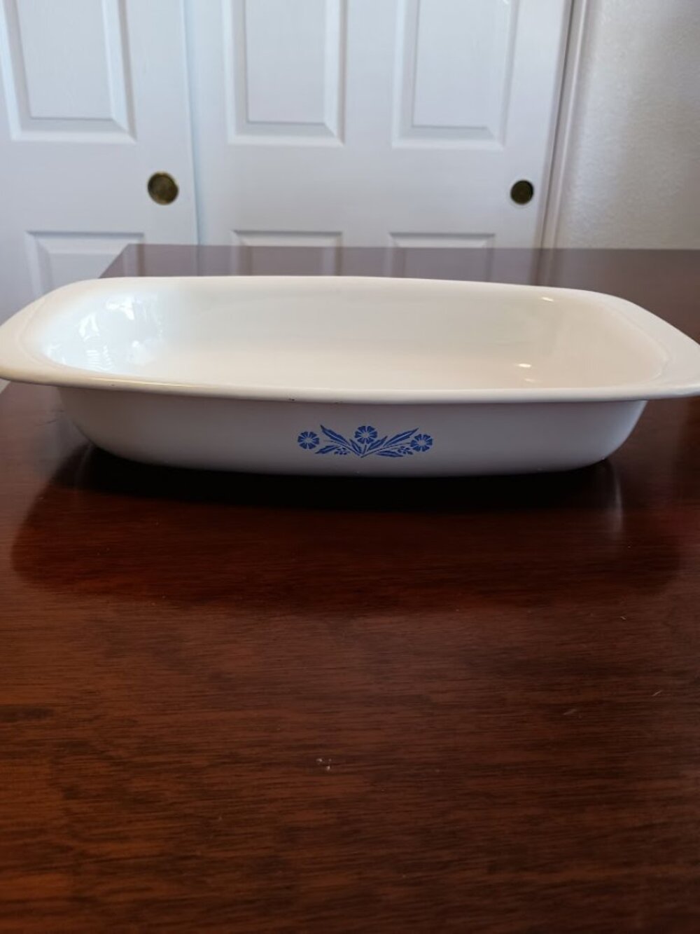 Vintage Corning Ware P-21 Blue Cornflower Roaster